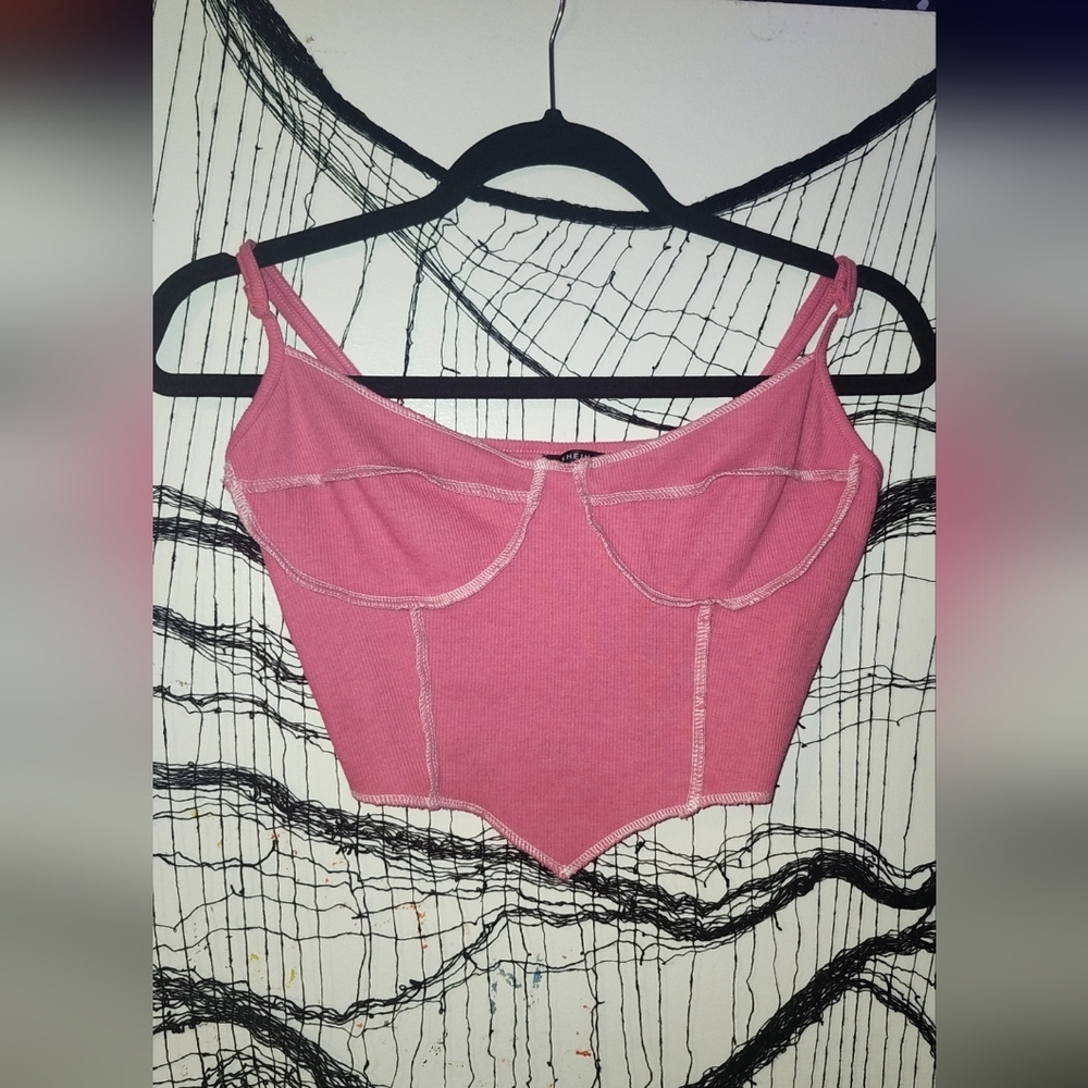 🌠3/$30🌌 🤍💗✨️SHEIN Pink Tank Top✨️💗🤍